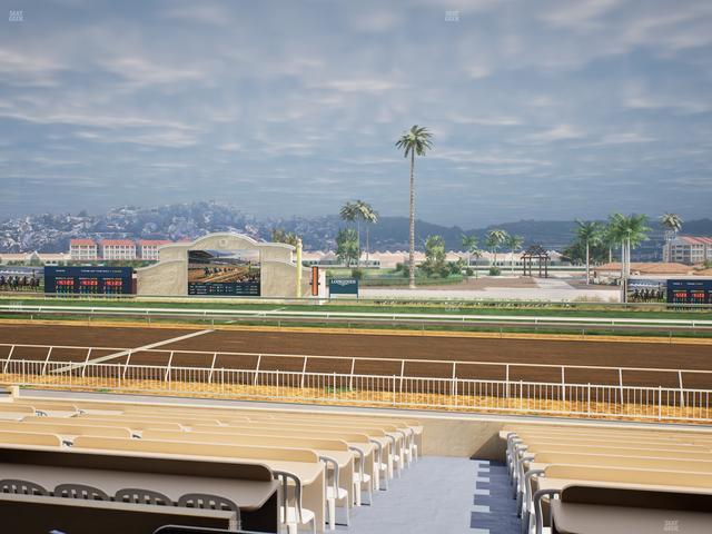 Del Mar Thoroughbred Club - Section Clubhouse Box 6 B Lvl 2 Seat View