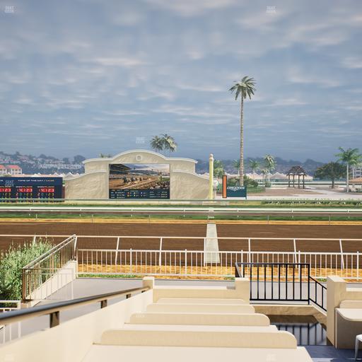 Del Mar Thoroughbred Club - Section Clubhouse Box 601 Lvl 1 Seat View