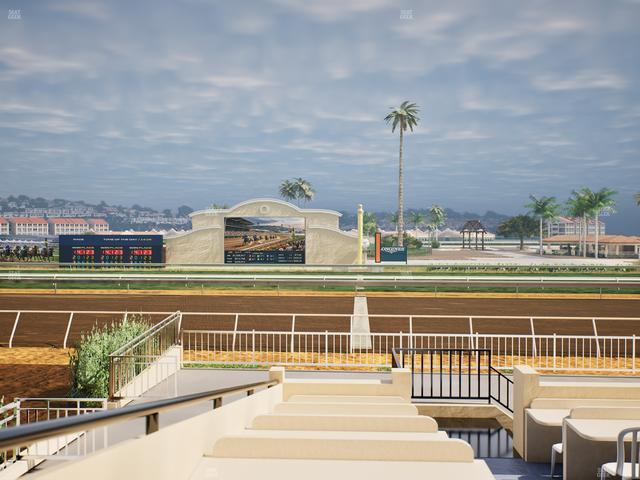 Del Mar Thoroughbred Club - Section Clubhouse Box 601 Lvl 1 Seat View