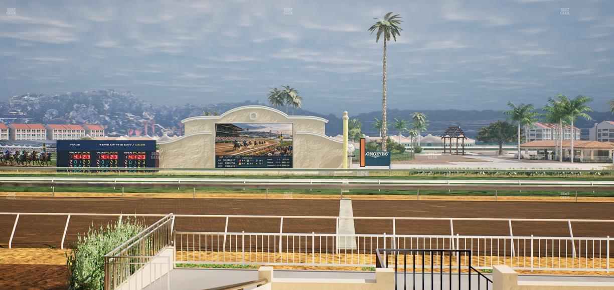 Del Mar Thoroughbred Club - Section Clubhouse Box 601 Lvl 1 Seat View