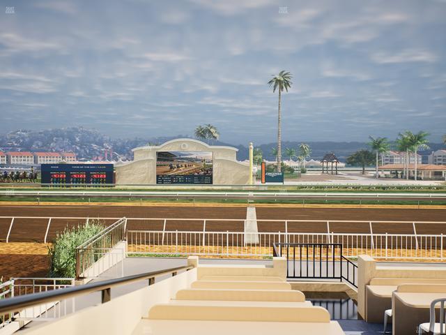 Del Mar Thoroughbred Club - Section Clubhouse Box 601 Lvl 1 Seat View