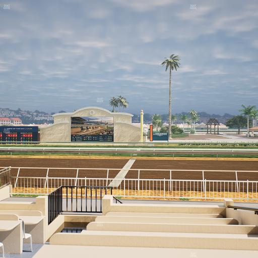 Del Mar Thoroughbred Club - Section Clubhouse Box 602 Lvl 1 Seat View