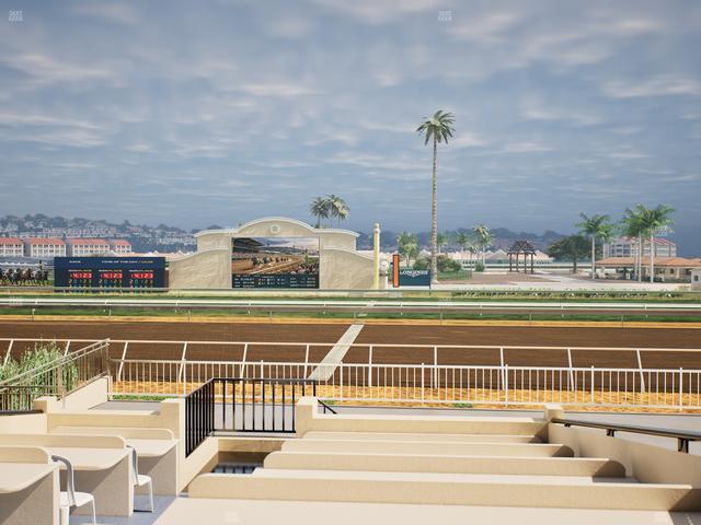 Del Mar Thoroughbred Club - Section Clubhouse Box 602 Lvl 1 Seat View