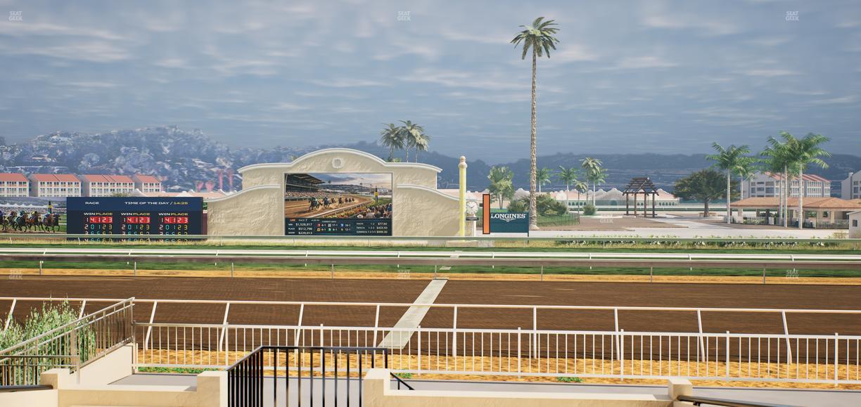 Del Mar Thoroughbred Club - Section Clubhouse Box 602 Lvl 1 Seat View