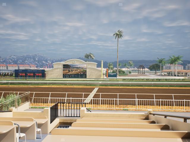 Del Mar Thoroughbred Club - Section Clubhouse Box 602 Lvl 1 Seat View