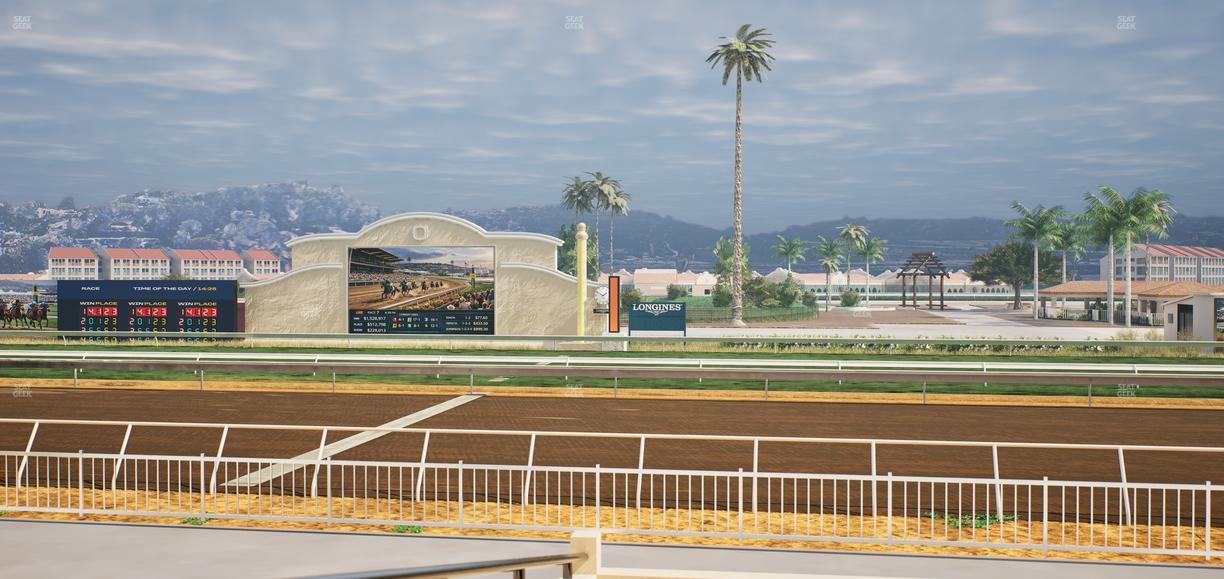 Del Mar Thoroughbred Club - Section Clubhouse Box 603 Lvl 1 Seat View