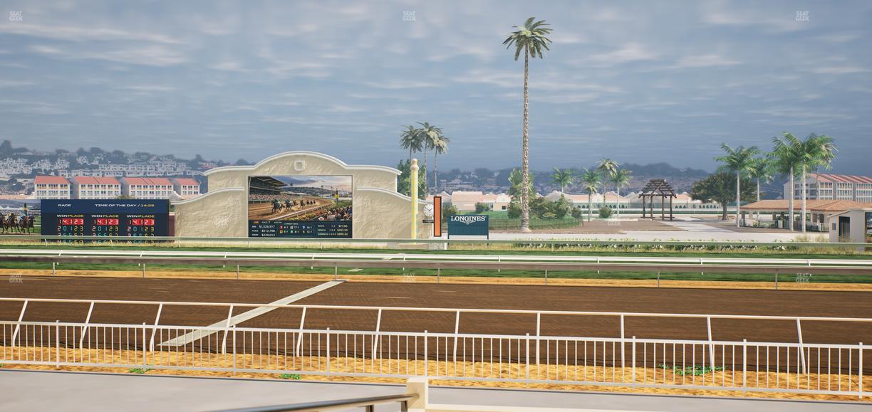 Del Mar Thoroughbred Club - Section Clubhouse Box 603 Lvl 1 Seat View