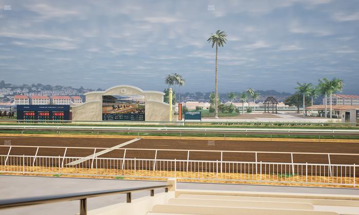 Del Mar Thoroughbred Club - Section Clubhouse Box 603 Lvl 1 Seat View