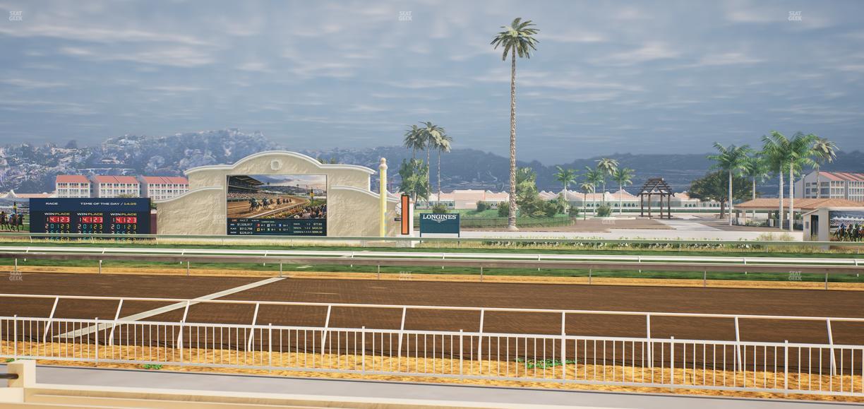 Del Mar Thoroughbred Club - Section Clubhouse Box 604 Lvl 1 Seat View