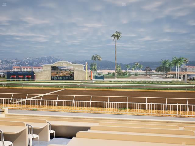 Del Mar Thoroughbred Club - Section Clubhouse Box 604 Lvl 1 Seat View