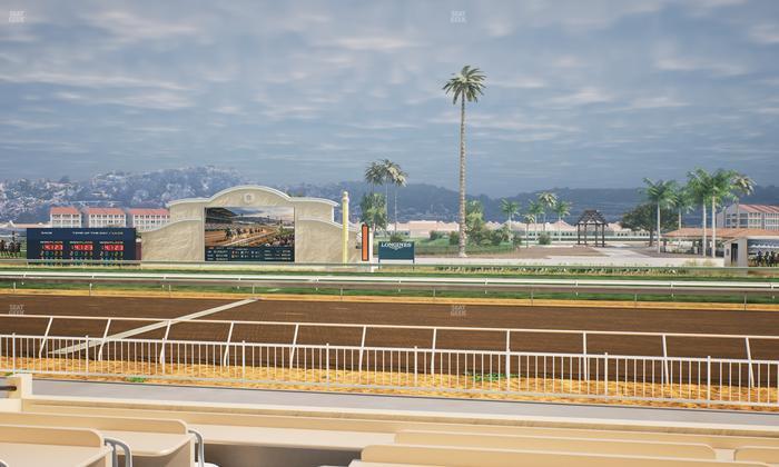 Del Mar Thoroughbred Club - Section Clubhouse Box 604 Lvl 1 Seat View