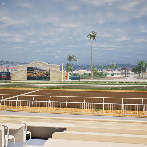 Del Mar Thoroughbred Club - Section Clubhouse Box 604 Lvl 1 Seat View