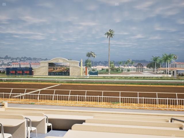 Del Mar Thoroughbred Club - Section Clubhouse Box 604 Lvl 1 Seat View