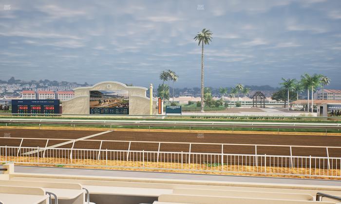 Del Mar Thoroughbred Club - Section Clubhouse Box 604 Lvl 1 Seat View