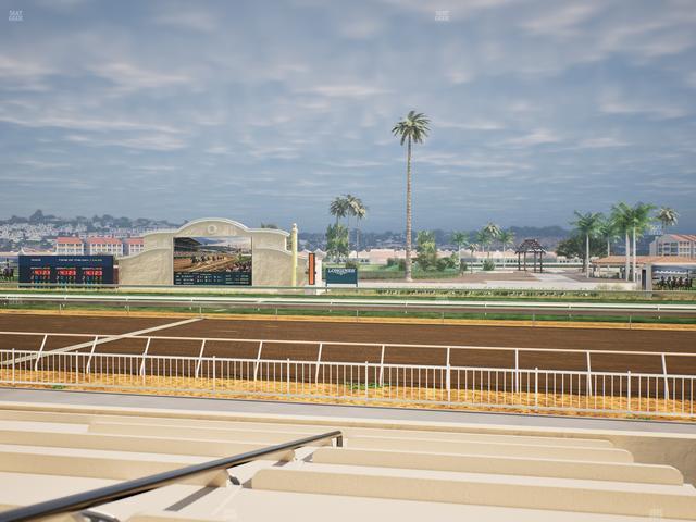 Del Mar Thoroughbred Club - Section Clubhouse Box 605 Lvl 1 Seat View