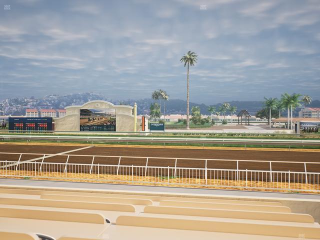Del Mar Thoroughbred Club - Section Clubhouse Box 605 Lvl 1 Seat View