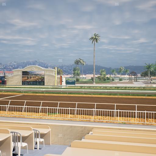 Del Mar Thoroughbred Club - Section Clubhouse Box 606 Lvl 1 Seat View