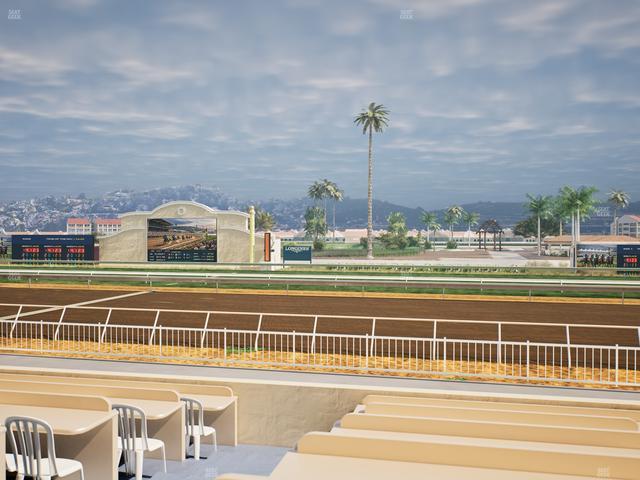 Del Mar Thoroughbred Club - Section Clubhouse Box 606 Lvl 1 Seat View