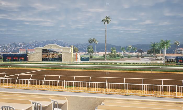 Del Mar Thoroughbred Club - Section Clubhouse Box 606 Lvl 1 Seat View