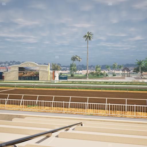 Del Mar Thoroughbred Club - Section Clubhouse Box 607 Lvl 1 Seat View