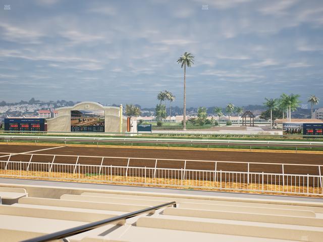 Del Mar Thoroughbred Club - Section Clubhouse Box 607 Lvl 1 Seat View