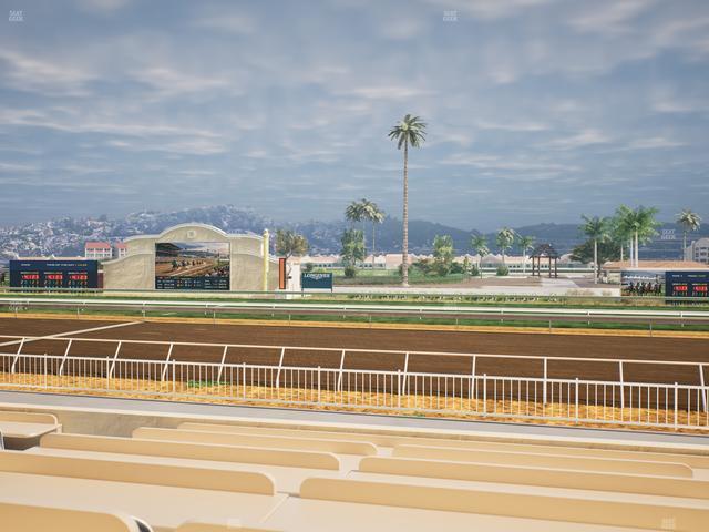 Del Mar Thoroughbred Club - Section Clubhouse Box 607 Lvl 1 Seat View