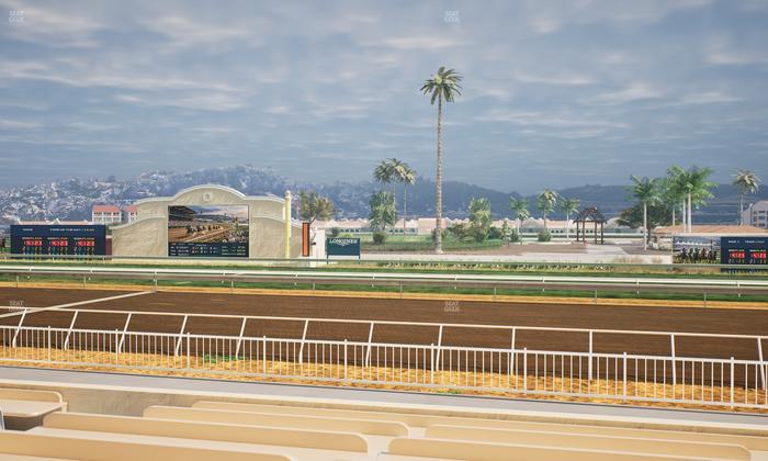 Del Mar Thoroughbred Club - Section Clubhouse Box 607 Lvl 1 Seat View