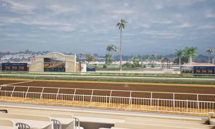 Del Mar Thoroughbred Club - Section Clubhouse Box 608 Lvl 1 Seat View