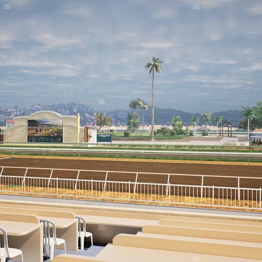 Del Mar Thoroughbred Club - Section Clubhouse Box 608 Lvl 1 Seat View