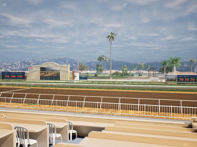 Del Mar Thoroughbred Club - Section Clubhouse Box 608 Lvl 1 Seat View