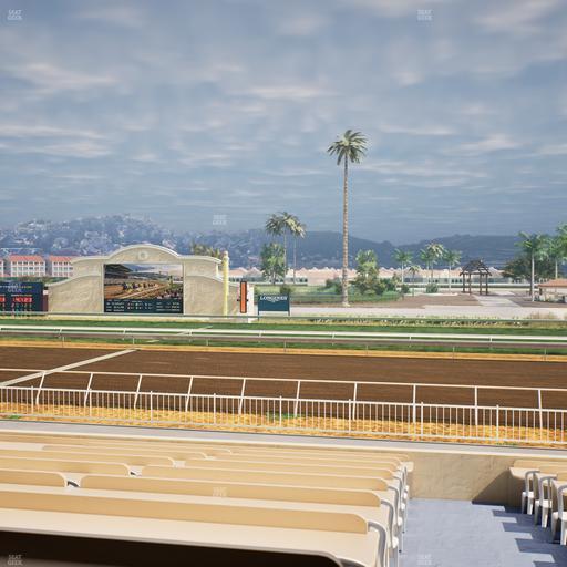 Del Mar Thoroughbred Club - Section Clubhouse Box 7 A Lvl 2 Seat View