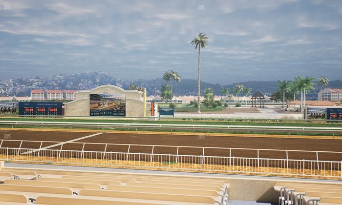 Del Mar Thoroughbred Club - Section Clubhouse Box 7 A Lvl 2 Seat View