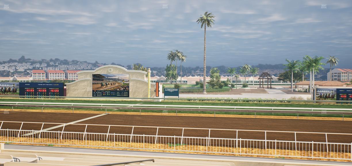Del Mar Thoroughbred Club - Section Clubhouse Box 7 A Lvl 2 Seat View