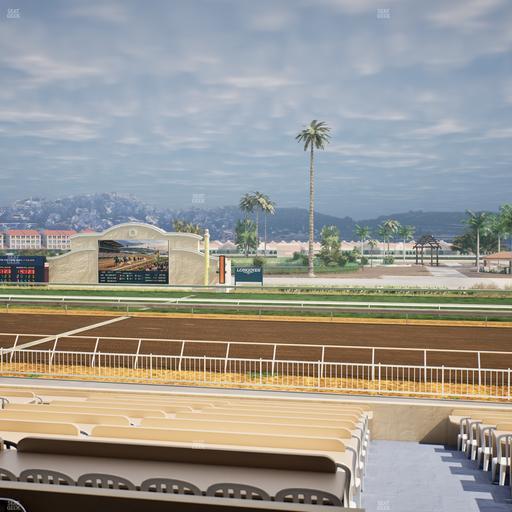 Del Mar Thoroughbred Club - Section Clubhouse Box 7 B Lvl 2 Seat View
