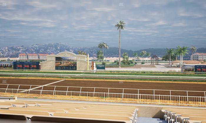 Del Mar Thoroughbred Club - Section Clubhouse Box 7 B Lvl 2 Seat View