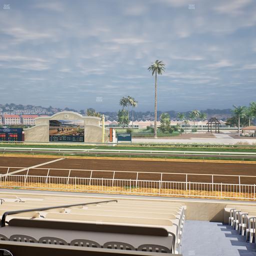 Del Mar Thoroughbred Club - Section Clubhouse Box 7 B Lvl 2 Seat View