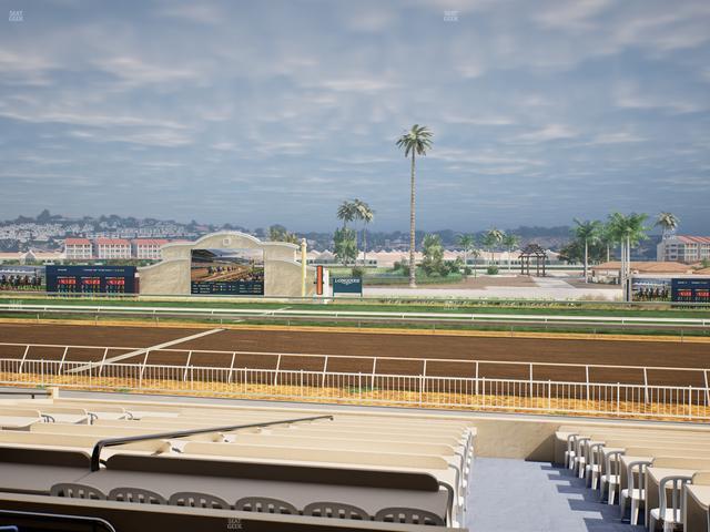Del Mar Thoroughbred Club - Section Clubhouse Box 7 B Lvl 2 Seat View
