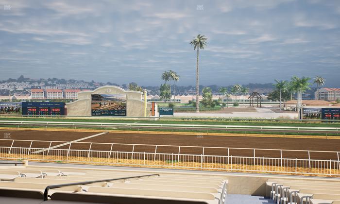 Del Mar Thoroughbred Club - Section Clubhouse Box 7 B Lvl 2 Seat View