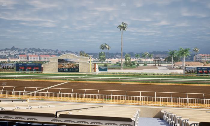Del Mar Thoroughbred Club - Section Clubhouse Box 7 C Lvl 2 Seat View