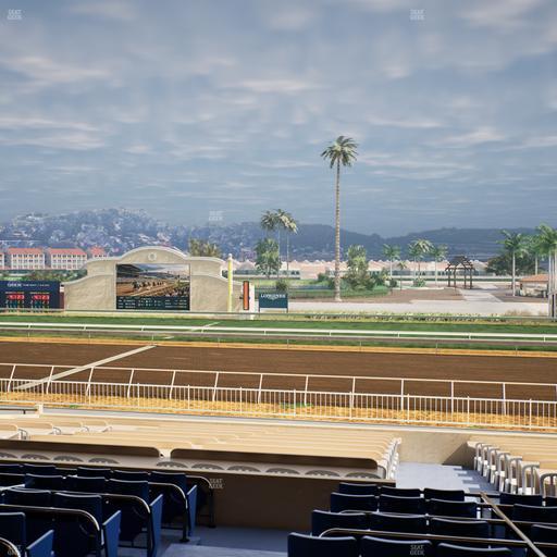 Del Mar Thoroughbred Club - Section Clubhouse Box 7 D Lvl 2 Seat View