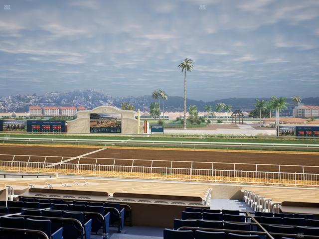 Del Mar Thoroughbred Club - Section Clubhouse Box 7 D Lvl 2 Seat View