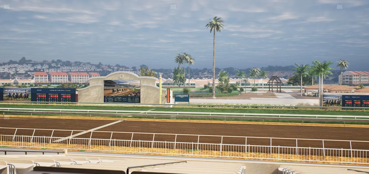 Del Mar Thoroughbred Club - Section Clubhouse Box 7 D Lvl 2 Seat View