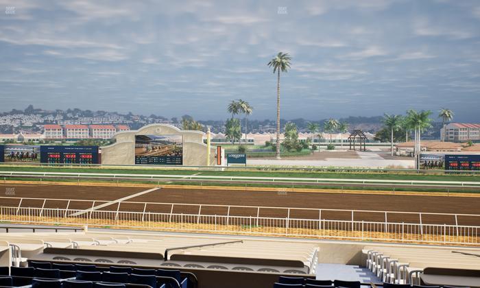 Del Mar Thoroughbred Club - Section Clubhouse Box 7 D Lvl 2 Seat View