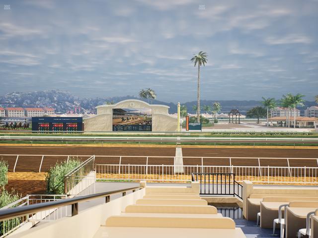 Del Mar Thoroughbred Club - Section Clubhouse Box 701 Lvl 1 Seat View