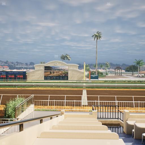 Del Mar Thoroughbred Club - Section Clubhouse Box 701 Lvl 1 Seat View