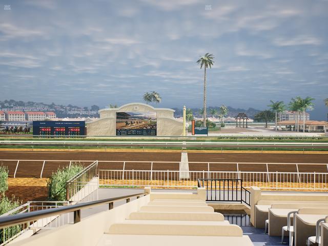 Del Mar Thoroughbred Club - Section Clubhouse Box 701 Lvl 1 Seat View