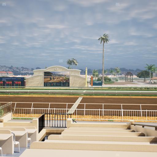 Del Mar Thoroughbred Club - Section Clubhouse Box 702 Lvl 1 Seat View