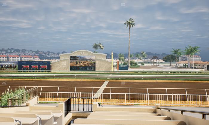 Del Mar Thoroughbred Club - Section Clubhouse Box 702 Lvl 1 Seat View