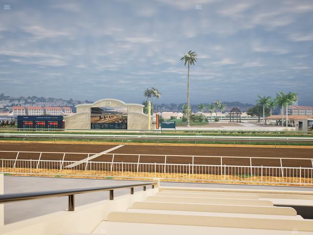 Del Mar Thoroughbred Club - Section Clubhouse Box 703 Lvl 1 Seat View