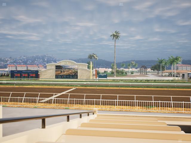 Del Mar Thoroughbred Club - Section Clubhouse Box 703 Lvl 1 Seat View